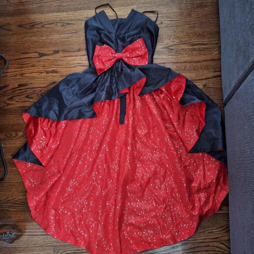 Genuine 80s prom dress